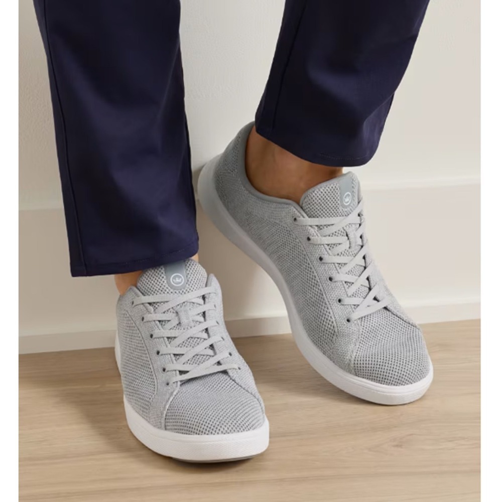Peter Millar Men's Drift V2 Sneaker Gale Grey ME0EF15 Size 11 $175 New in Box
